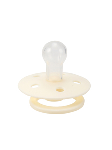 Stilvoller Kirsch-Nippel Elastischer BPA-freier Umweltfreundlicher Lebensmittelechter Silikon-Kürbisförmiger Karomuster Baby-Beißring-Schnuller - Product Image 1