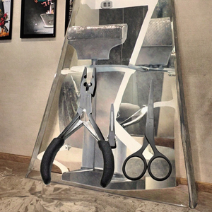 ZARNAB SURGICAL Supertape Pince adhésive double face en acier inoxydable pour extensions capillaires, perruques en dentelle, toupets et intégration de mèches adhésives - Product Image 3