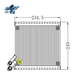 Évaporateur de climatisation 9297744 pour BMW X1 F48/55/56/57 – Bobine de refroidissement de climatisation automobile - Product Image 1