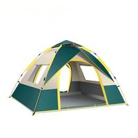 Carpa Impermeable Automática Minimalista de Alta Gama, Carpa de Camping para las Cuatro Estaciones con Varilla de Fibra de Vidrio para Viajes al Aire Libre, Resistente a los Rayos UV