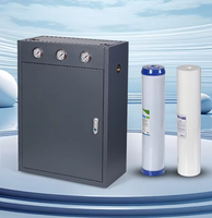 Système de filtration d'eau pour toute la maison, pompe, osmose inverse, filtration en 3 étapes, cartouche 4,5" x 20" PP+CTO+PP