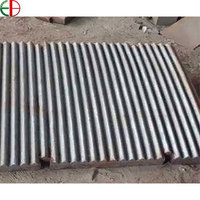 ASTM A128 उच्च मैंगनीज स्टील जबड़े कोल्हू प्लेट EB19013