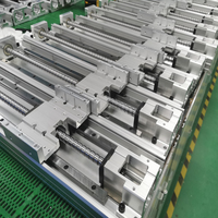 Table de glissement linéaire cnc rail de guidage linéaire actionneur de scène de glissière boule glissière linéaire à 2 étages
