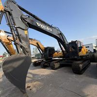Excavatrice sur chenilles Volvo EC380 d'occasion, 38 tonnes, pour l'exploitation minière, hydraulique, lourde, d'occasion, à vendre