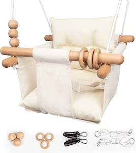 Balançoire pour bébé, siège extérieur, intérieur, balançoire suspendue, idéal comme cadeau pour bébés garçons et filles - Product Image 2