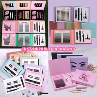 Nouvelles Franges de Cils Individuelles en Gros, Extension de Cils Professionnelle, Cils en Grappes Segmentées Prédécoupées, Kit DIY d'Extension de Cils