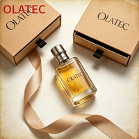 Botellas de Perfume de Vidrio de Estilo Antiguo de Primera Calidad, 30ml/50ml, al por Mayor, para Fragancias/Aceites Esenciales, con Caja de Regalo de Lujo con Cajón