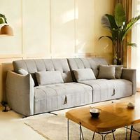 Sofá Cama Katil Tapizado en Tela Resistente para Uso Versátil en Hogares Modernos