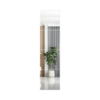 Autocollant mural en forme de miroir auto-adhésif de taille personnalisée Vente à chaud d'autocollants en plastique acrylique Miroirs pour décoration murale