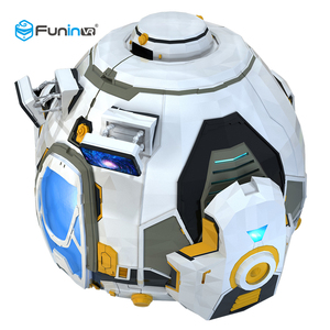 2020 ZHUOYUAN Funin VR mutiplayers 9D Réalité Virtuelle 4 places divertissement VR machine Mini Dôme Cinéma De Chine - Product Image 2