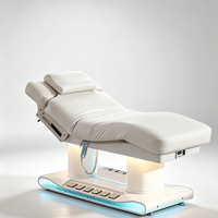 Lit de massage électrique de luxe réglable pour centre de bien-être, table de soin corporel et équipement de thérapie faciale