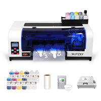 Nueva Impresora de Inyección de Tinta A3+ Plus XP600 DTF con Secador Automático de Agitación 1200x1200dpi Incluye 5x500ml de Tinta y Película/Polvo