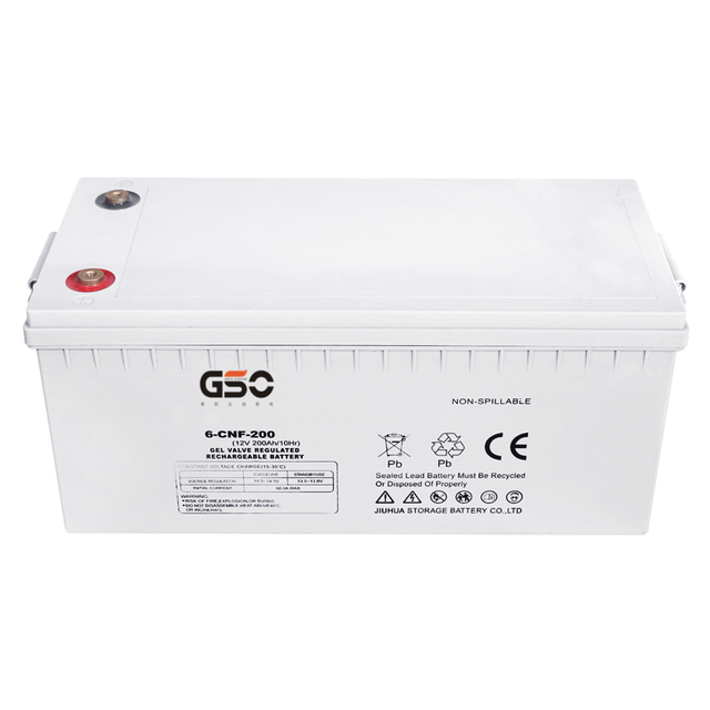 Factory 12V 200Ah Rechargeable UPS Battery Deep Cycle Gel Battery Hot Selling in World