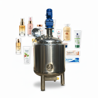 Tanque Mezclador de Acero Inoxidable en Oferta, 1000L 2000L, Bomba para Gel, Champú, Jabón, Pasta de Dientes, Cosméticos, Máquina para Hacer Líquidos