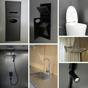 <span class=keywords><strong>Maison</strong></span> modulaire entièrement en aluminium, résistante aux ouragans, de qualité marine, anti-rouille, type capsule spatiale, pour projet de complexe balnéaire - Product Image 6