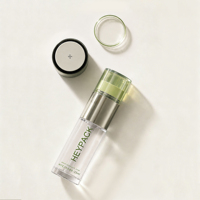 Nouvelle vente en gros de flacons pompe en plastique transparents de 25 ml et 30 ml avec distributeur doré ou argenté pour cosmétiques, lotions, sérums et huiles