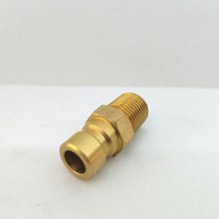 TJP251 1/8NPT Raccords de refroidissement de moule en laiton à filetage mâle, embout hexagonal