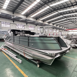 <span class=keywords><strong>Bateau</strong></span> ponton <span class=keywords><strong>de</strong></span> luxe Allhouse, 27 pieds, <span class=keywords><strong>en</strong></span> alliage d'aluminium soudé, haute vitesse, style sport, personnalisé pour la pêche et les excursions, <span class=keywords><strong>en</strong></span> <span class=keywords><strong>vente</strong></span> - Product Image 5