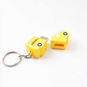 Unidad flash USB de plástico <span class=keywords><strong>con</strong></span> forma de camión <span class=keywords><strong>pequeño</strong></span>, Unidad de llave colgante de dibujos animados, 8GB, 16GB, 32GB, regalo, pen drive personalizado - Product Image 5