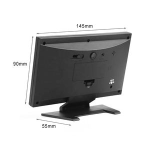 KH-CL001 Khuyến Mãi Tùy Chỉnh Hộ Gia Đình Nhựa Lớn Màn Hình Màu TV Shape <span class=keywords><strong>LCD</strong></span> Hiển Thị Kỹ Thuật Số Trạm Thời Tiết Bàn Đồng Hồ Báo Thức - Product Image 6