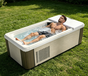 Bain de glace haut de gamme tout-en-un avec système de filtration et de refroidissement intégré, usage commercial, bain froid - Product Image 1