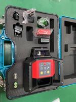 Niveau laser rotatif auto-nivelant 360° horizontal et vertical pour la construction, niveau laser rotatif automatique, réception 500m, point de couleur d'origine