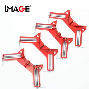 Pince d'angle à 90 degrés en alliage d'aluminium réglable pour le travail du bois et la fixation d'images - Product Image 1