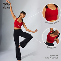 Soutien-gorge de sport ajustable avec dos croisé pour femmes JIEJIN de haute qualité pour femmes