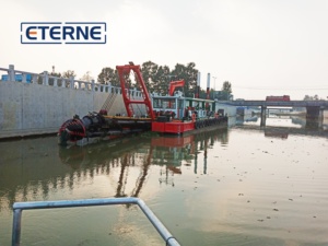 Eterne River Sand Navire Cutter Aspiration Navire Dredger Machine Dredging - Product Image 4