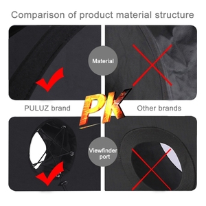 2023 New Arrival PULUZ 45cm vòng phong cách <span class=keywords><strong>Macro</strong></span> và chân dung Softbox Speedlite ánh sáng đèn Flash Khuếch tán có thể gập lại Softbox - Product Image 6