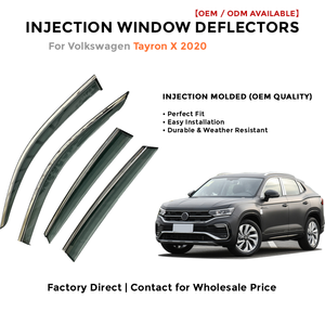 Deflectores de Ventana Laterales para Toyota Cruiser 2019-2020 Protector de Lluvia Accesorios de Coche - Product Image 2