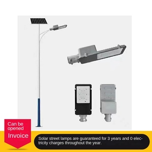 ไฟถนนโซลาร์เซลล์ LED อลูมิเนียมอัลลอยด์ มาตรฐาน IP66 ใช้งานได้ 50000 ชั่วโมง รับประกัน 10 ปี แสงขาว 6000K ได้รับการรับรองมาตรฐาน CE มุมลำแสง 144 องศา - Product Image 3