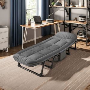 Vente chaude populaire en plein air pliant camping inclinable lit portable inclinable simple réglable prêt en stock - Product Image 3