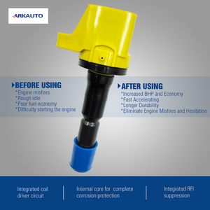 คอยล์จุดระเบิดสมรรถนะสูง ARKAUTO รุ่น UF626 30520-RB0-003 สำหรับรถยนต์ฮอนด้า ซีวิค แจ๊ส อินไซท์ ซิตี้ ซีอาร์-ซี ฟิต 1.2 1.3 <span class=keywords><strong>1.4</strong></span> 1.5 - Product Image 3