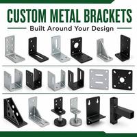 Fabrication sur mesure de supports métalliques en tôle, acier inoxydable, aluminium, pliage CNC, découpe laser, pièces d'emboutissage OEM