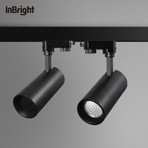 <span class=keywords><strong>Rail</strong></span> de voie Dimmable de <span class=keywords><strong>plafond</strong></span> d'intérieur commercial allumant le projecteur réglable de voie de 12W 20W 36W - Product Image 1