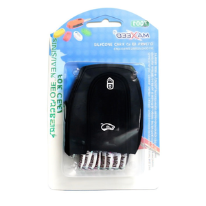 Housse de protection en silicone pour clé de voiture Peugeot 4 - Product Image 1