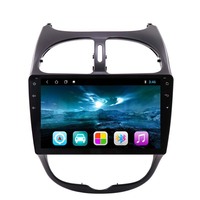 Head Unit Stereo Mobil Android 2 Din 2+32G untuk Peugeot 206 tahun 2000-2016 dengan BT AUX WIFI Carplay