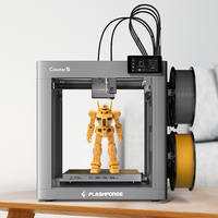 Nuova Stampante 3D Flashforge Creator 5 ad Alta Velocità con Livellamento Automatico e 1 Anno di Garanzia (Modello 2026)