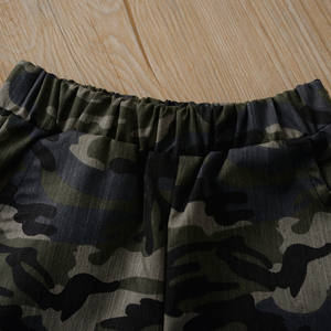 Nouvelle Mode Été <span class=keywords><strong>Camouflage</strong></span> Vêtements bébé Enfants Garçons T-<span class=keywords><strong>shirt</strong></span> 2 pièces Ensemble de Vêtements de Sport pour Enfants tenue - Product Image 5