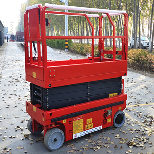 Platform Angkat Gunting Elektrik Mini Kendaraan Stasioner 320KG, Mobil Pengangkat Sendiri, Penjualan Langsung - Product Image 2