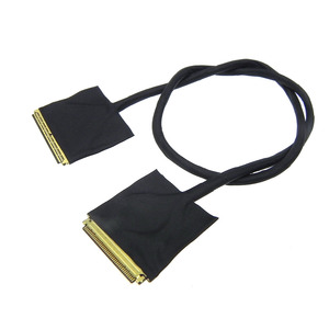 Kabel Koaksial Mikro Lvds 40Pin 0.5mm Kustom Grosir dengan Konektor 20453/20454/20455 untuk Monitor Kios Terintegrasi - Product Image 3
