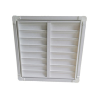 Grille de ventilation carrée en PVC pour système de climatisation, registre de plancher réglable, anti-ouragan, à amortisseur de gravité
