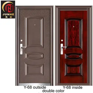 Algeria Hot Sale Security Steel Door Exterior Door