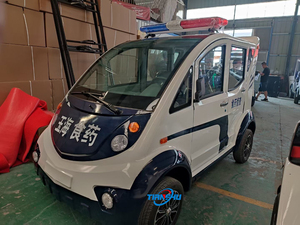 Vehículo de patrulla eléctrico de 5 asientos para universidades y campus Operación silenciosa Motor potente Discreto <span class=keywords><strong>Coche</strong></span> de autobús turístico de seguridad - Product Image 3