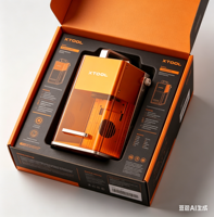 Graveur laser portable XTool F2 15W à diode et 5W IR double laser pour métal et usage professionnel
