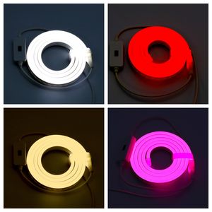 Waterproof <b>Led</b> Strip <b>Light</b> Smart Silicon Rubber Strip <b>Led</b> Small Neon <b>Light</b> <b>Micro</b> Flex Neon White RGB <b>Led</b> Strip - Product Image 2