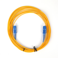 Kabel Patch Fiber Optik Simplex LC UPC FTTX FTTH FTTR 1m SM Jump Cable untuk 4G Indoor Outdoor