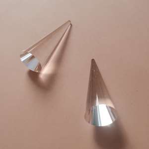 OEM K9 vidrio/sílice fundida Material AR revestimiento de todas las superficies luz pulida guía cónica prisma <span class=keywords><strong>cono</strong></span> Prisma - Product Image 2