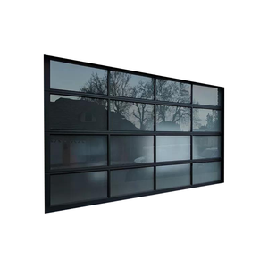 <span class=keywords><strong>Porte</strong></span> <span class=keywords><strong>de</strong></span> <span class=keywords><strong>garage</strong></span> moderne en plexiglas avec cadre en aluminium et moteur à télécommande - Product Image 6